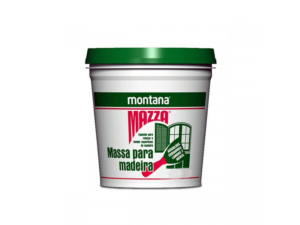 Massa para Madeira Montana 1,6kg Castanho