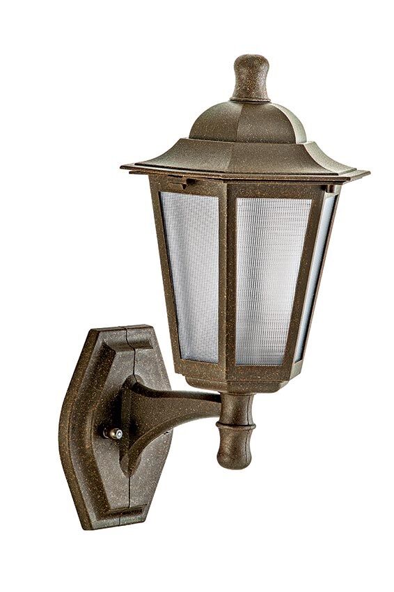 Arandela Grega 114 1 Lâmpada E27 Imbuia Dital