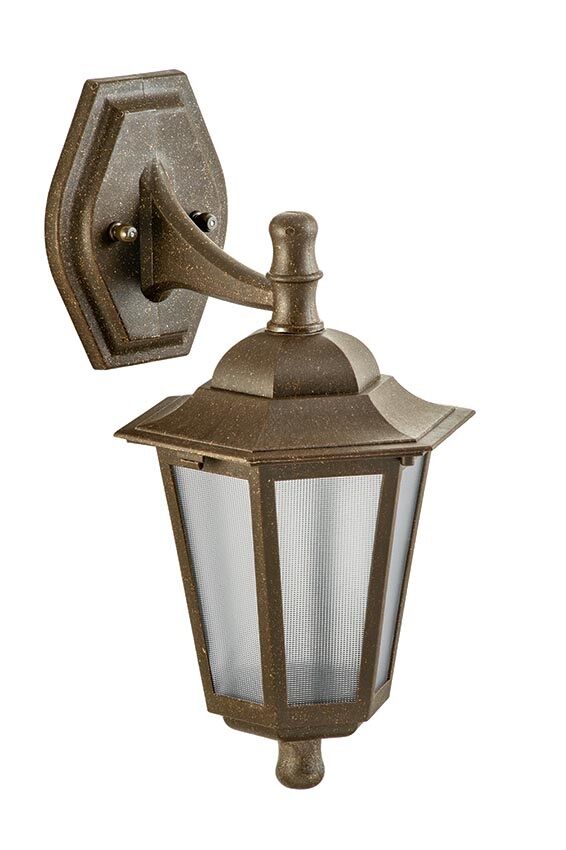 Arandela Grega 115 1 Lâmpada E27 Imbuia Dital