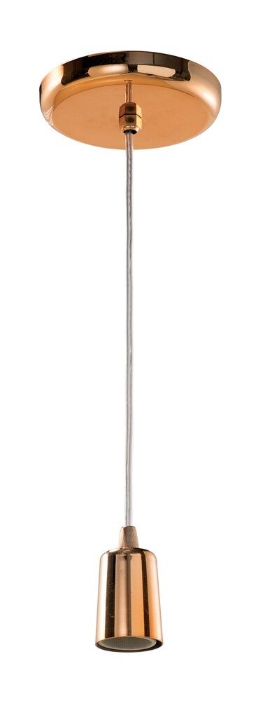 Pendente Dital 1 Lâmpada Vision E27 Bronze