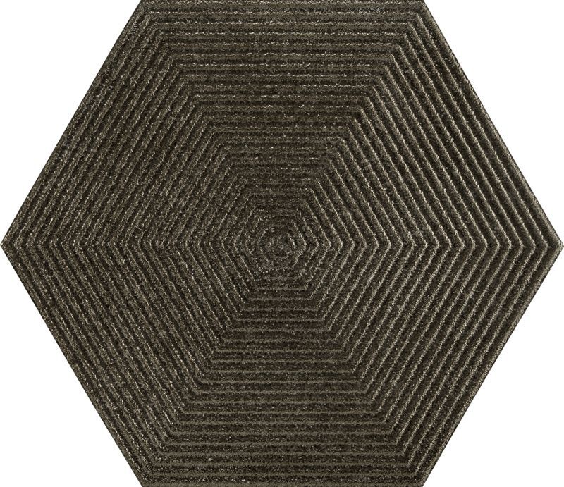 Porcelanato Love Hexa Steel Gray Bold Mate 17,5x17,5 Portinari
