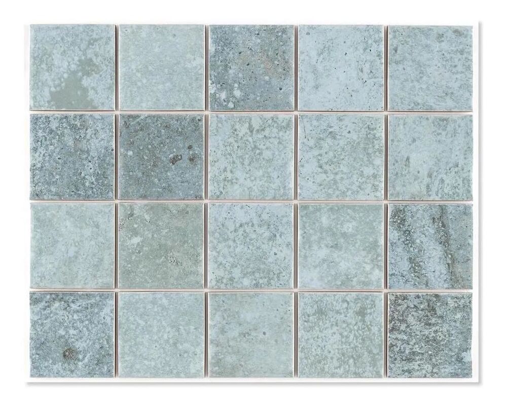 Piso Cerâmico Java Mar Mesh Bold Brilhante 7,5x7,5 Eliane