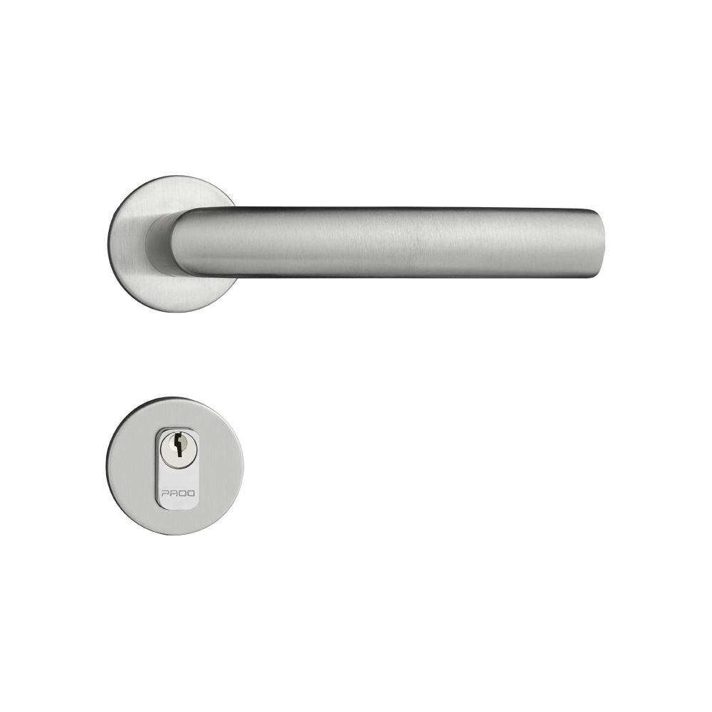 Fechadura Roseta Externa 55mm Inox Escovado Luma Pado