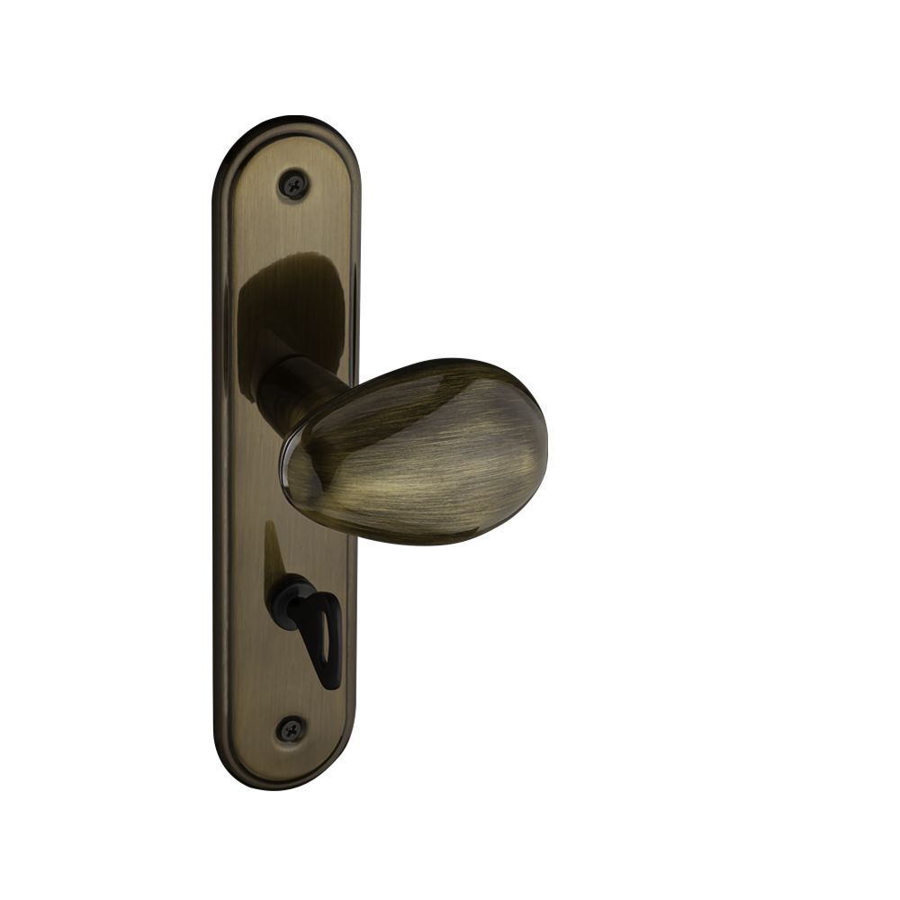 Fechadura Roseta Banheiro 40mm Bronze Pado