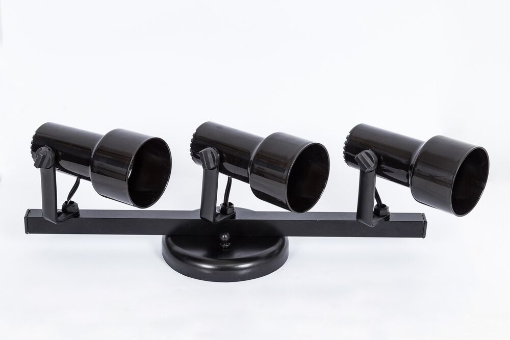 Trilho Infinity 3 Lâmpadas 60W Preto Dital