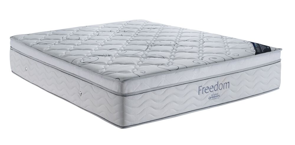 Colchão Ortobom Freedom Queen 158x198cm Branco