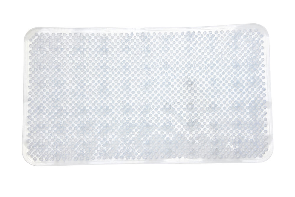 Tapete para Box PVC 0,62x0,35m Transparente Hidrofama