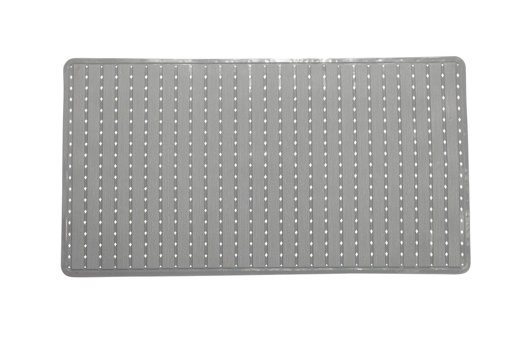 Tapete para Box PVC 0,37x0,68m Cinza Hidrofama