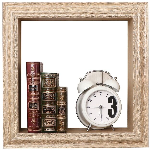 Nicho Wood 28,2x28,2cm Casa&Ideia