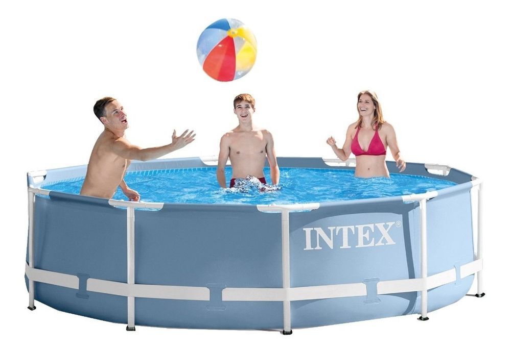 Piscina de Armação Circular 6.503L Azul Intex