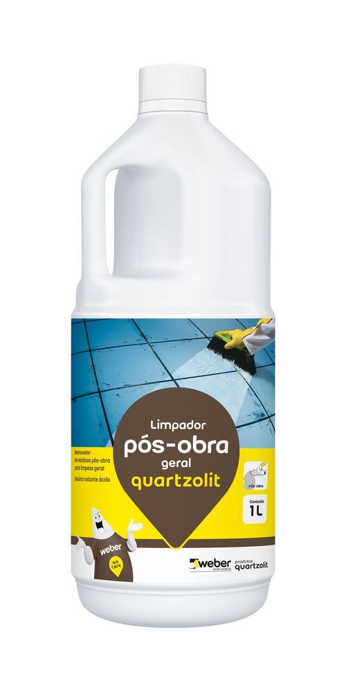 Limpador Pós Obra Geral 1L Quartzolit