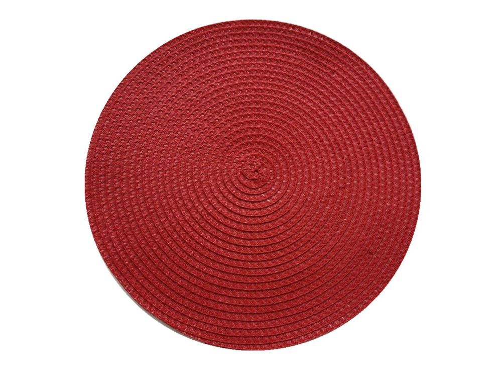 Lugar Americano Labirinto 38cm Vermelho Casa&Ideia