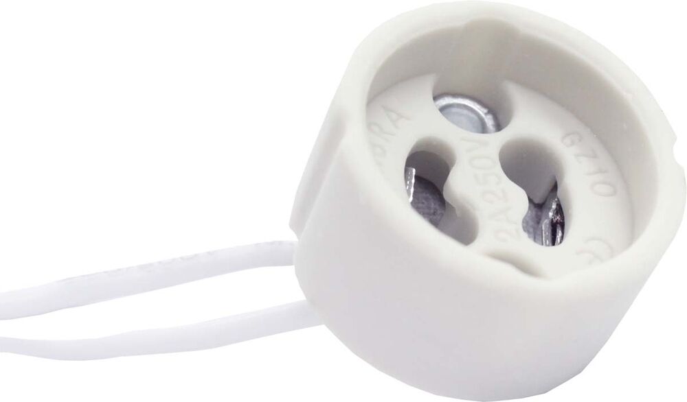 Soquete Dicróica 2A Branco Taschibra