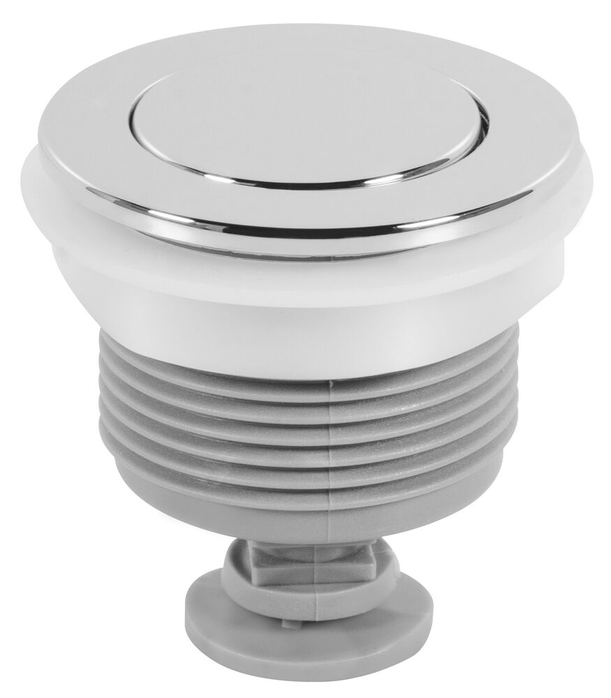 Botão para Caixa Superior Redonda Simples Astra Cromado