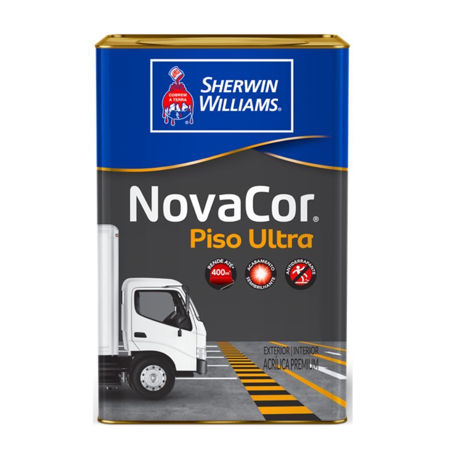 Tinta Piso 18l Novacor Piso Ultra Am Demarc Sherwin William