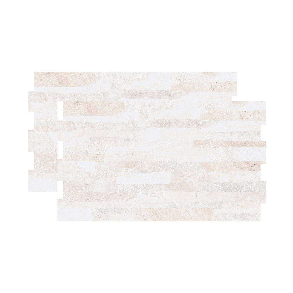 Revestimento Parede Oássis Milano Pérola Bold Acetinado 31x54 Savane