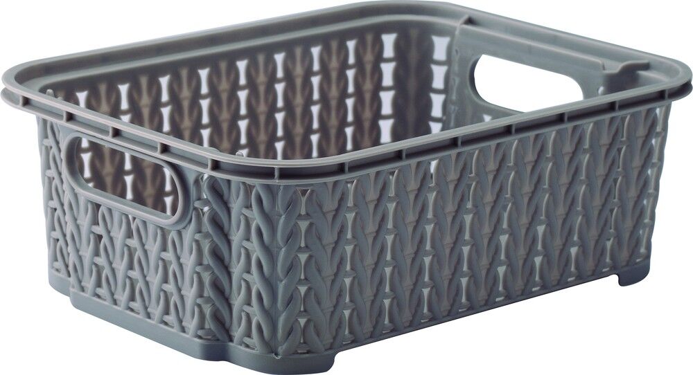 Cesto de Plástico Trama 17,3x13x6,1cm Fendi Plasútil