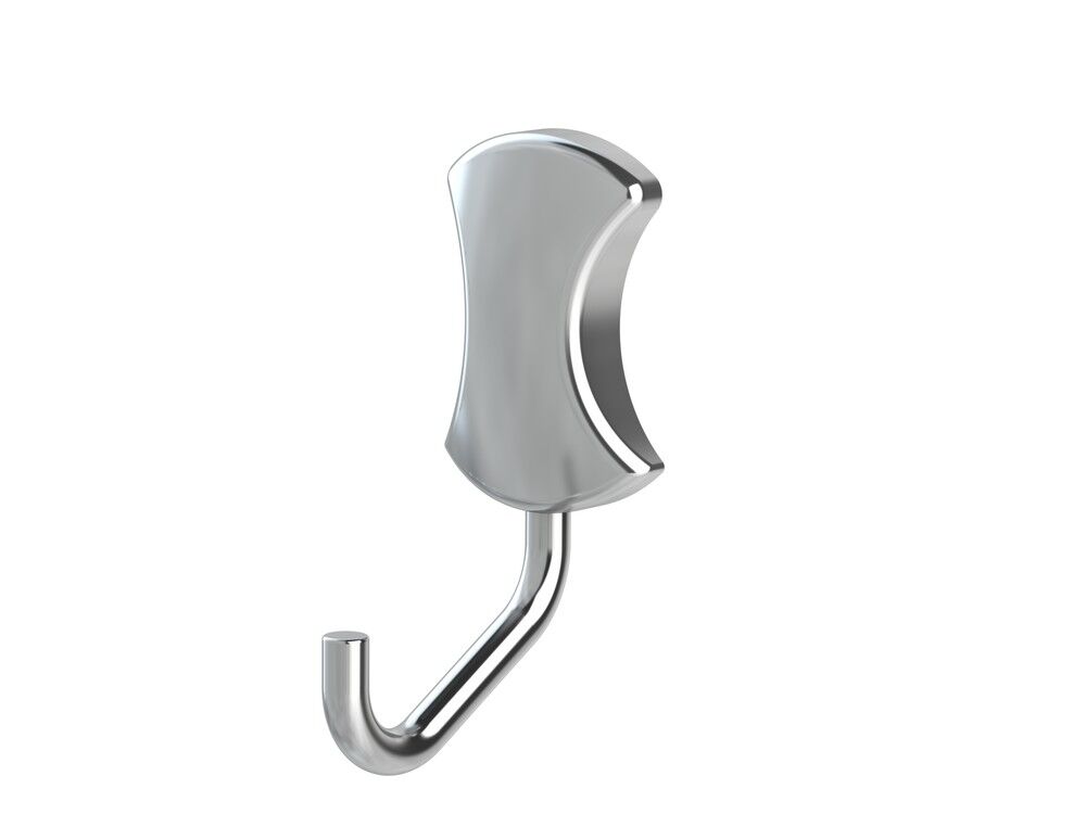 Cabide para Banheiro Clic Cromado Meber