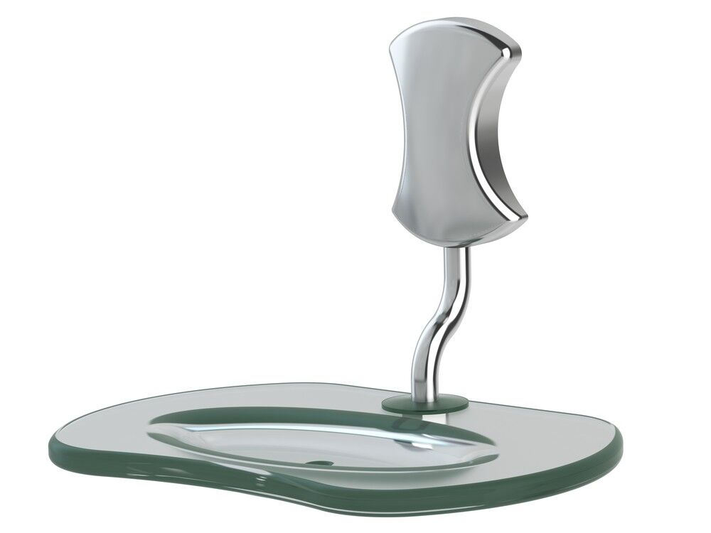 Saboneteira de Parede Clic Meber Cromado