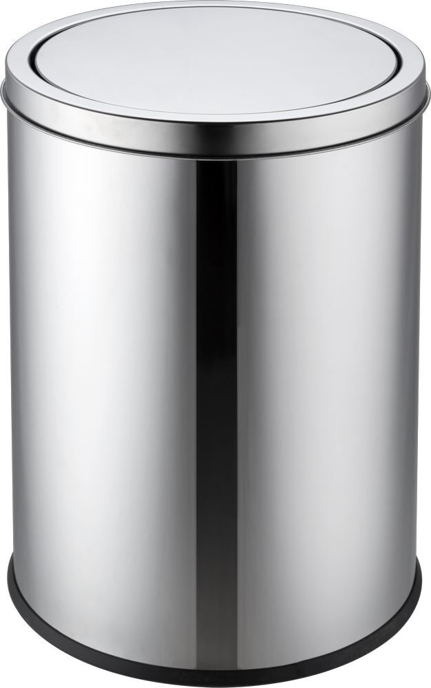 Lixeira Inox Flip 20L Casa&Ideia