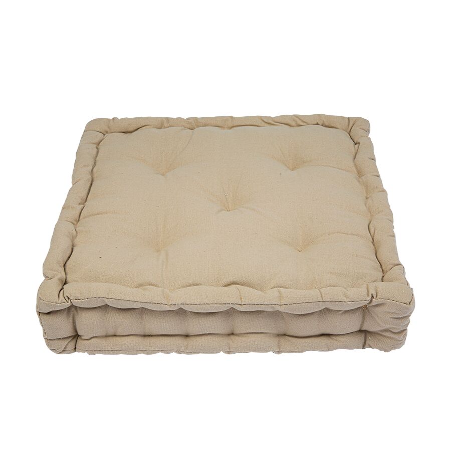 Almofada Haia 45x45cm Bege Diagonal