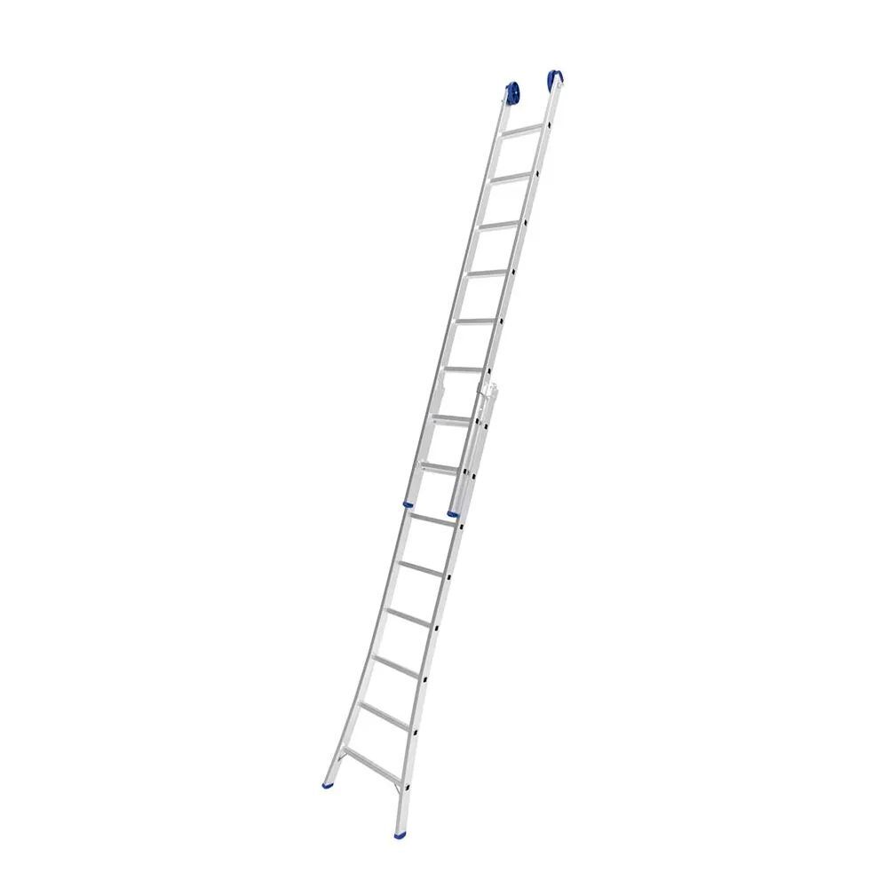 Escada Extensiva 2x8 Degraus 4,21m Alumínio Mor