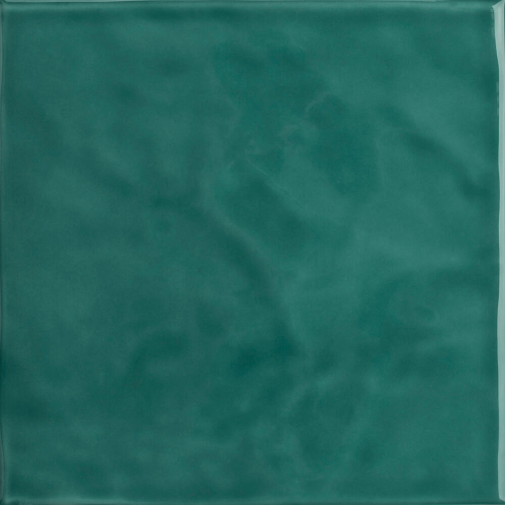 Revestimento de Parede Onda Brilhante Verde Jade 20x20cm Eliane