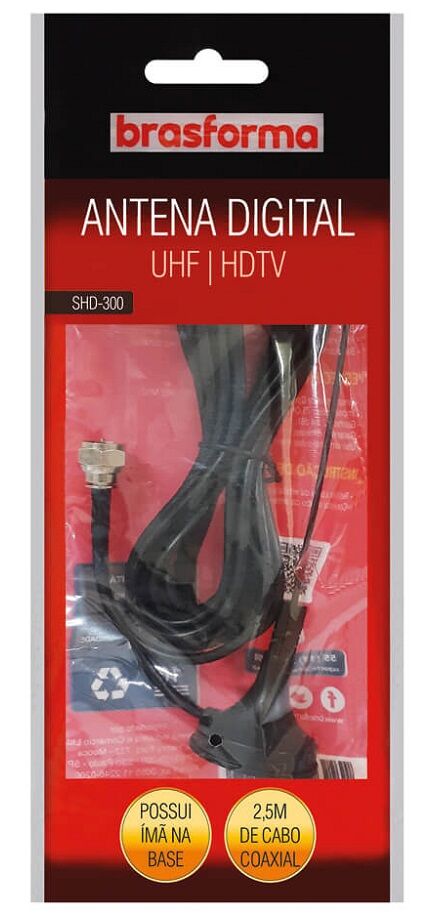 Antena Digital  SHD-300 Ultra Slim Brasforma