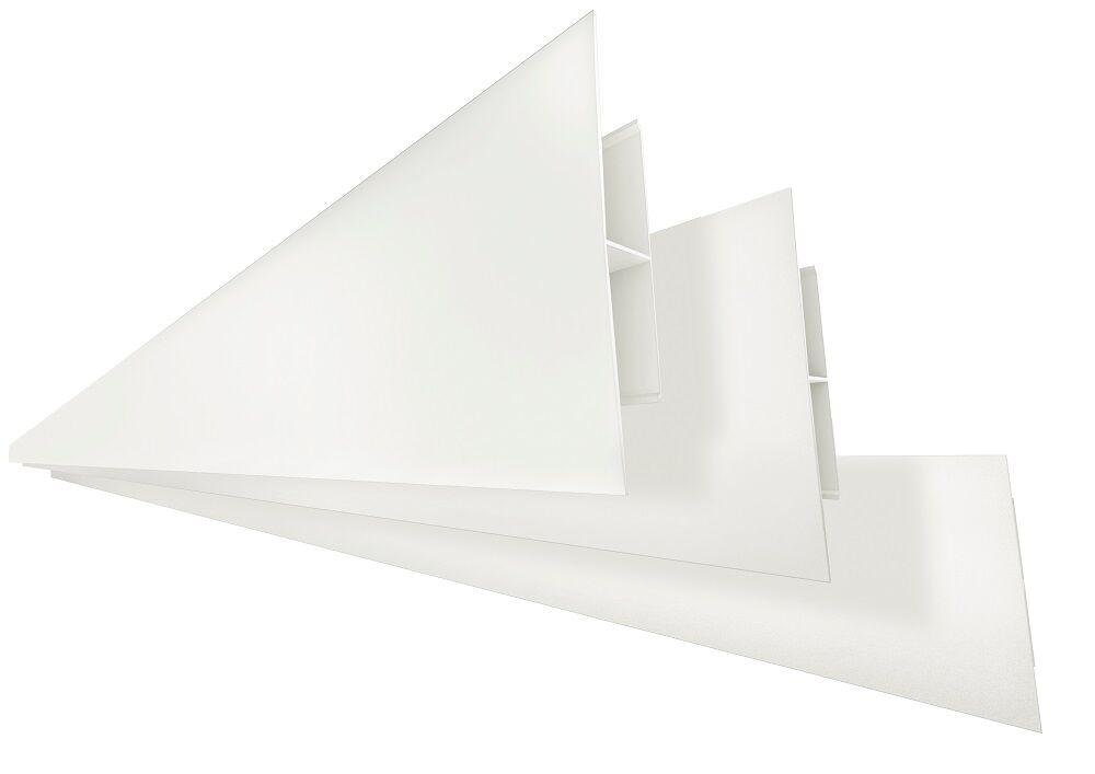 Emenda Rígido PVC 6m Branco Neve Plastilit