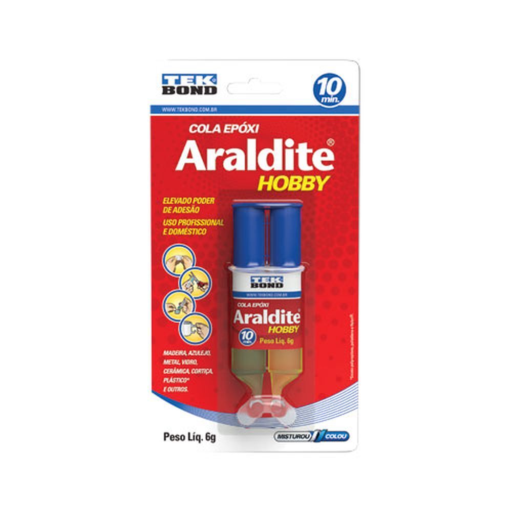 Adesivo Epóxi Araldite Hobby 6g Tekbond