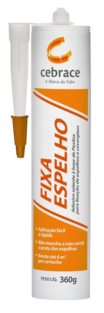 Adesivo Cebrace Fixa Espelho 360g Tekbond
