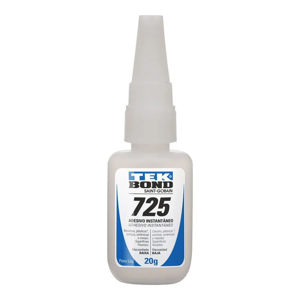 Adesivo Instantâneo 725 20g Incolor Tekbond