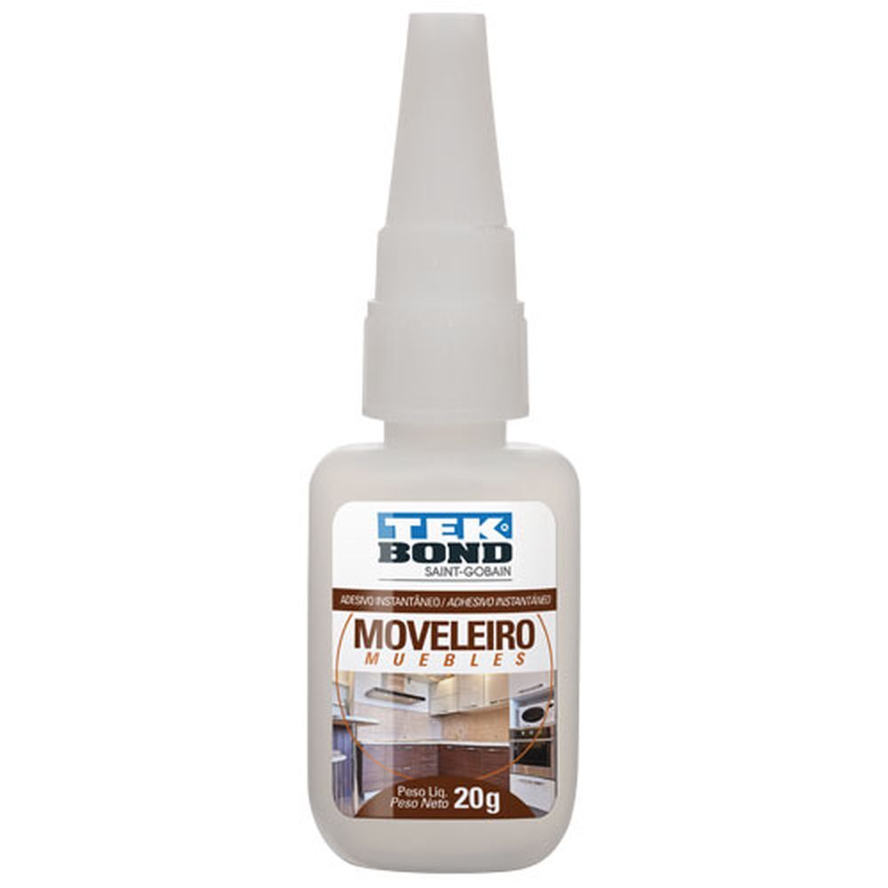 Adesivo Instantâneo Moveleiro 20g Tekbond