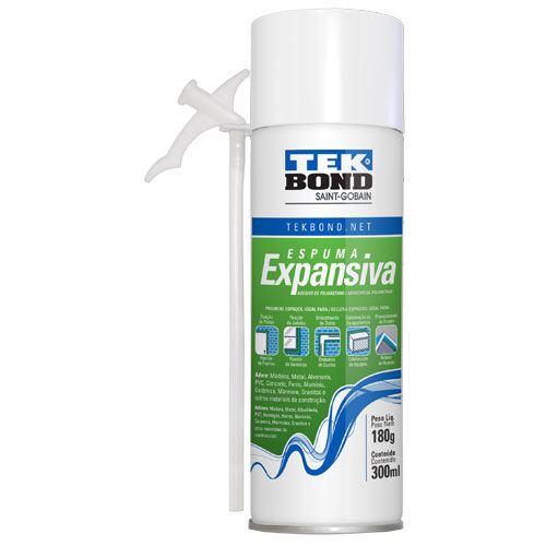 Espuma Expansiva Tekbond 300ml 180g