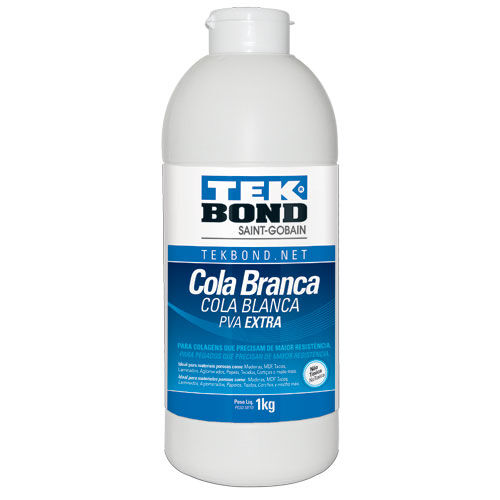 Cola Tekbond PVA Extra 1kg Branca