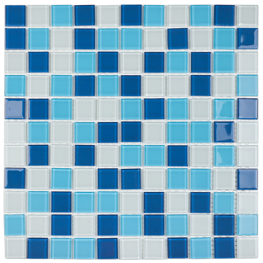 Pastilha de Vidro Miscelânea Mix 30x30 Glass Mosaic