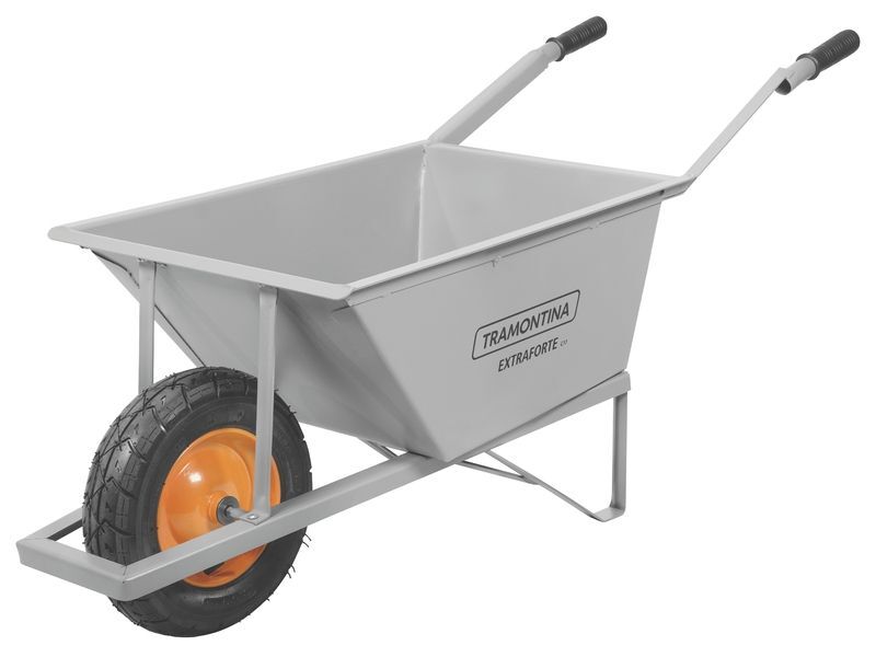 Carrinho de Mão Extraforte 80L Cinza Tramontina