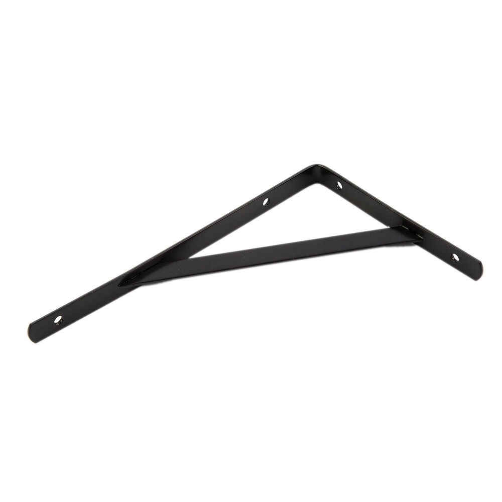 Suporte para Prateleira Prat-K Mão Francesa 20cm Preto