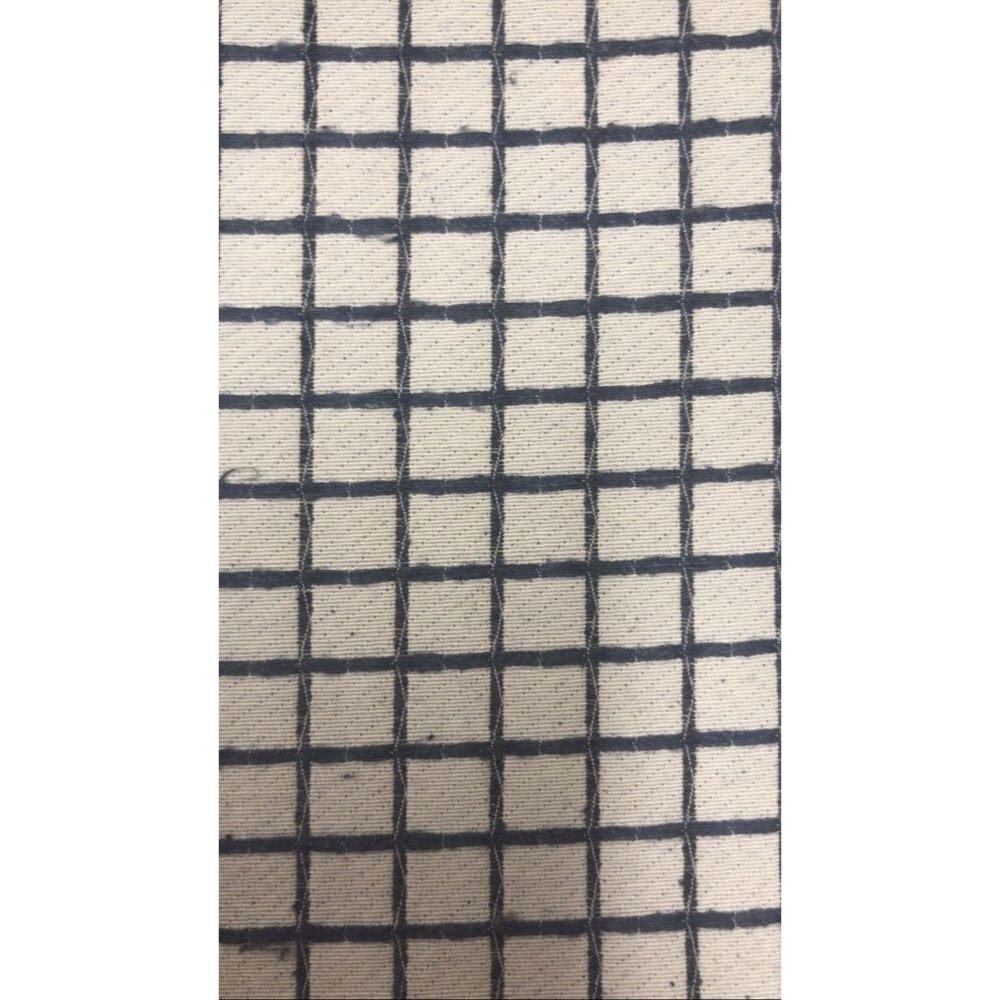 Almofada Jacquard 43x43cm Cinza Diagonal