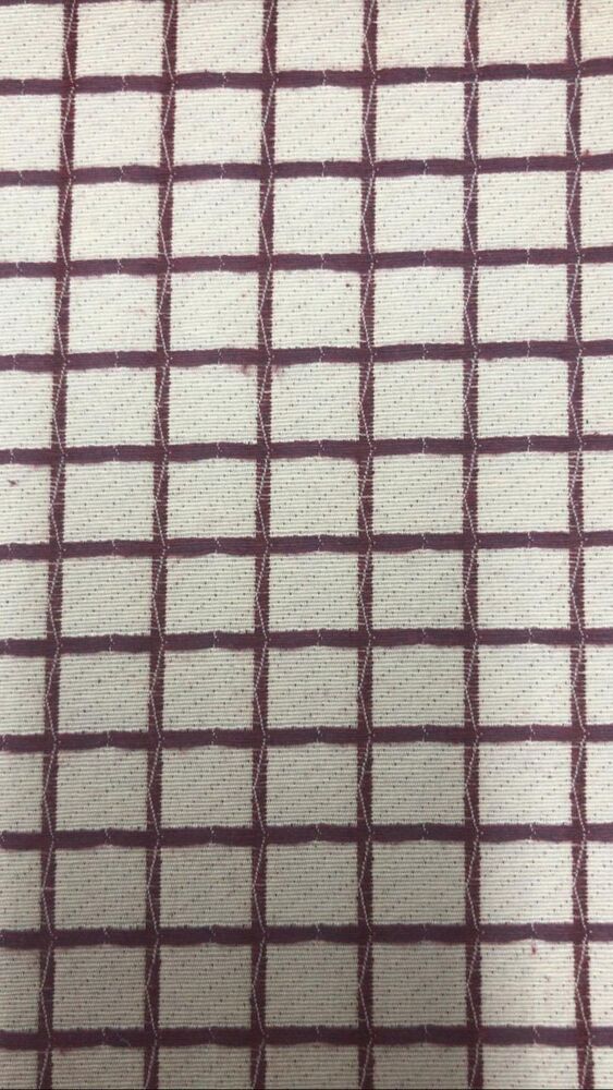 Almofada Jacquard 43x43cm Vermelho Diagonal