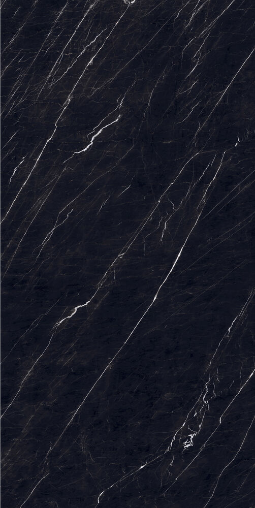 Porcelanato Nero Marquina Retificado Polido 120x240 Málaga