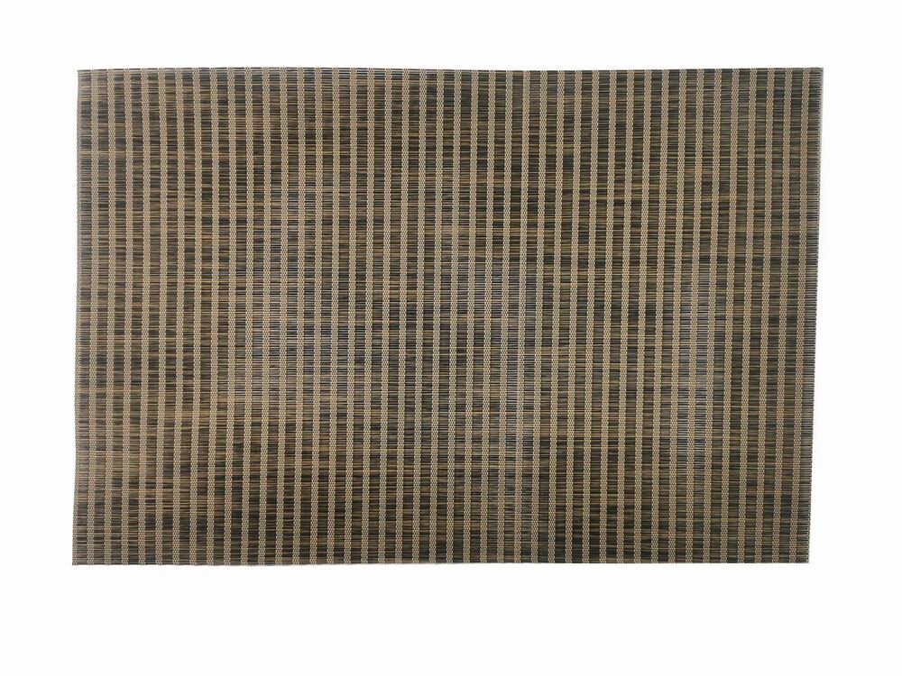 Lugar Americano Casa&Ideia Linen 45x30cm Marrom Escuro