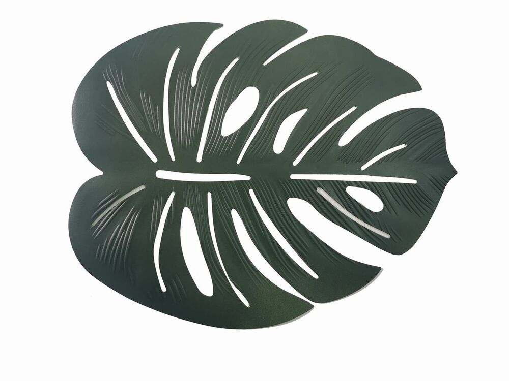 Lugar Americano Casa&Ideia Leaf 45x30cm Verde