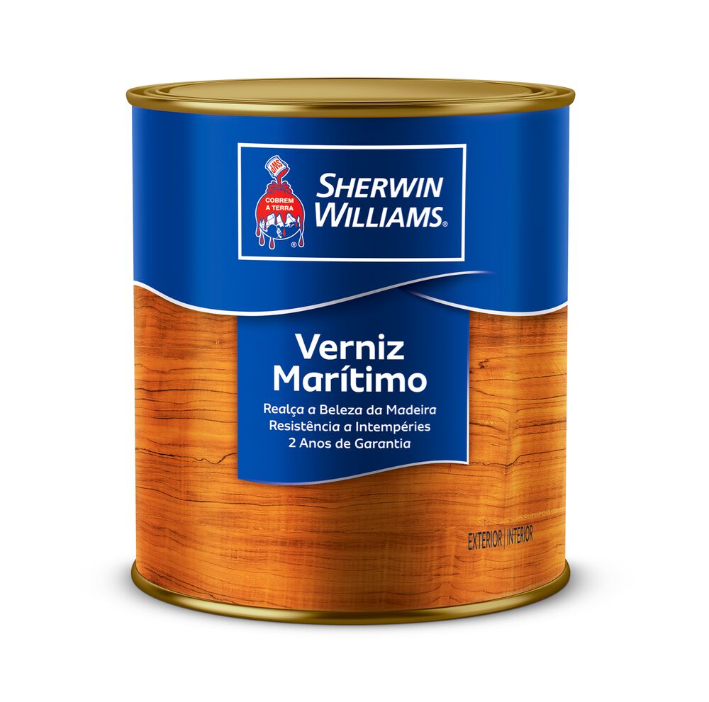 Verniz Marítimo 900ml Transparente Brilhante Sherwin Williams