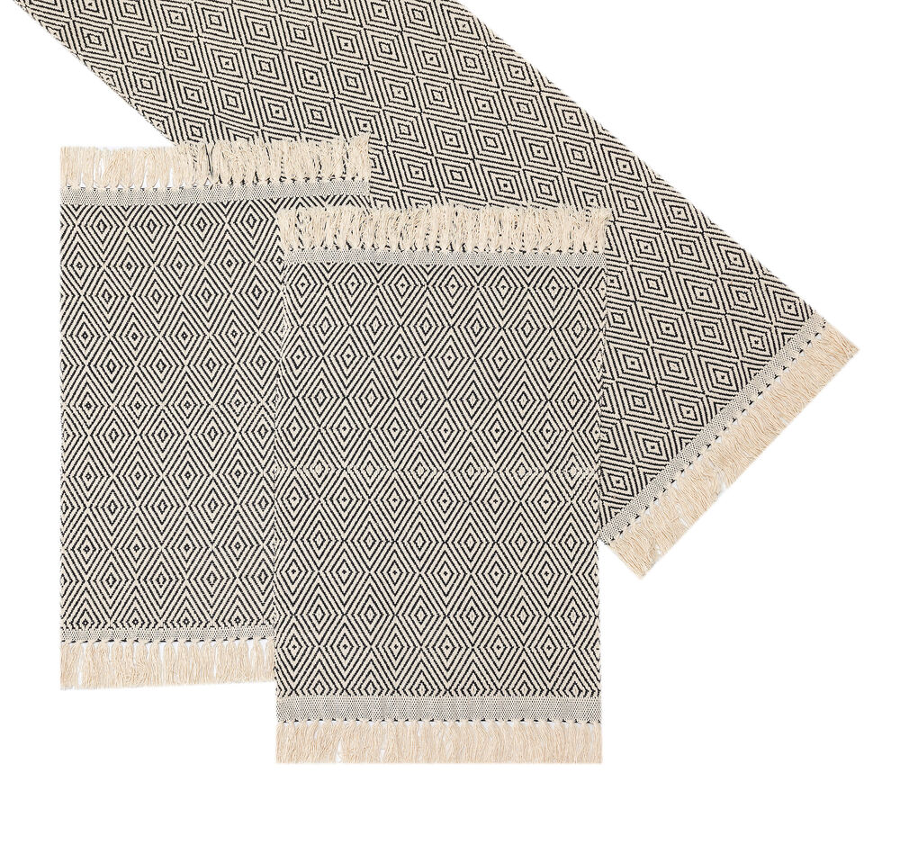 Passadeira Artesanal Teares 50x140cm Diamante Perto