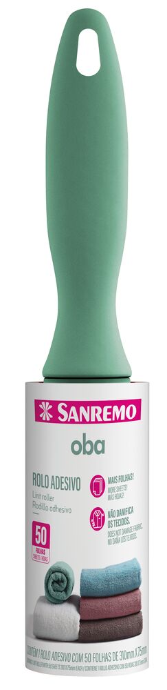 Rolo Adesivo Sanremo Verde Menta 50 Folhas