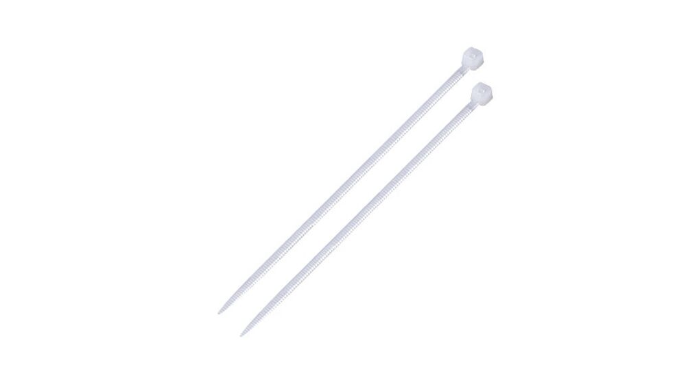 Abraçadeira 2,5x100mm Nylon Branco 20 Peças Bemfixa