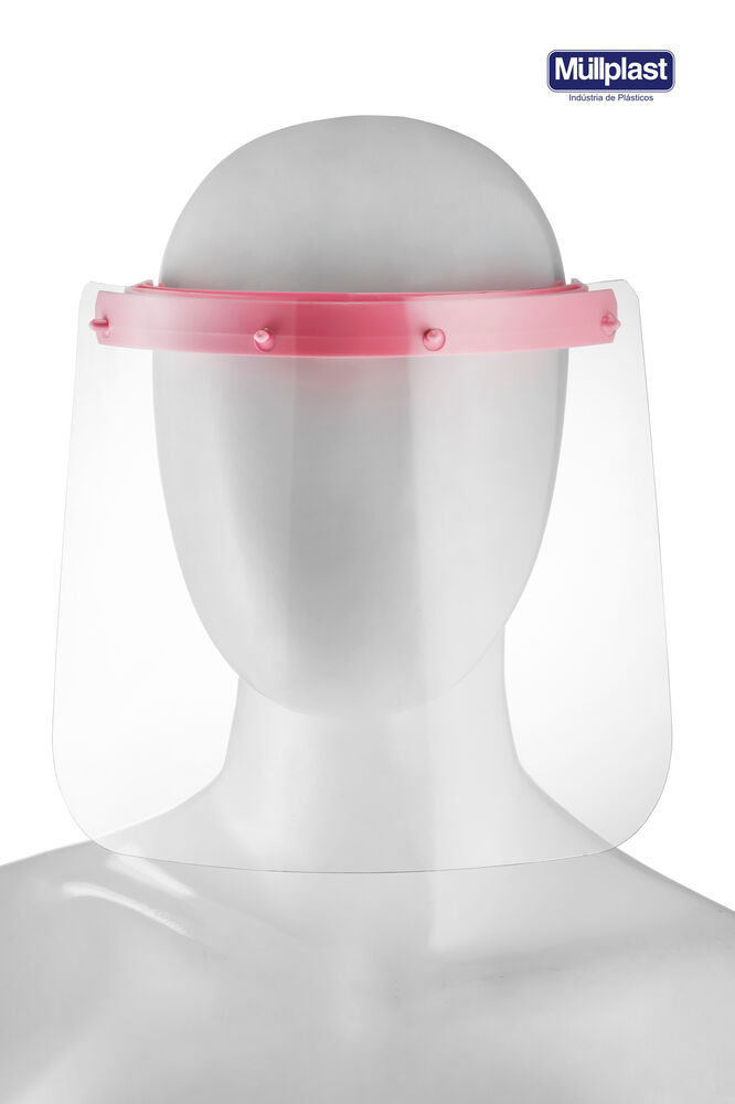 Protetor Facial Mullplast Rosa