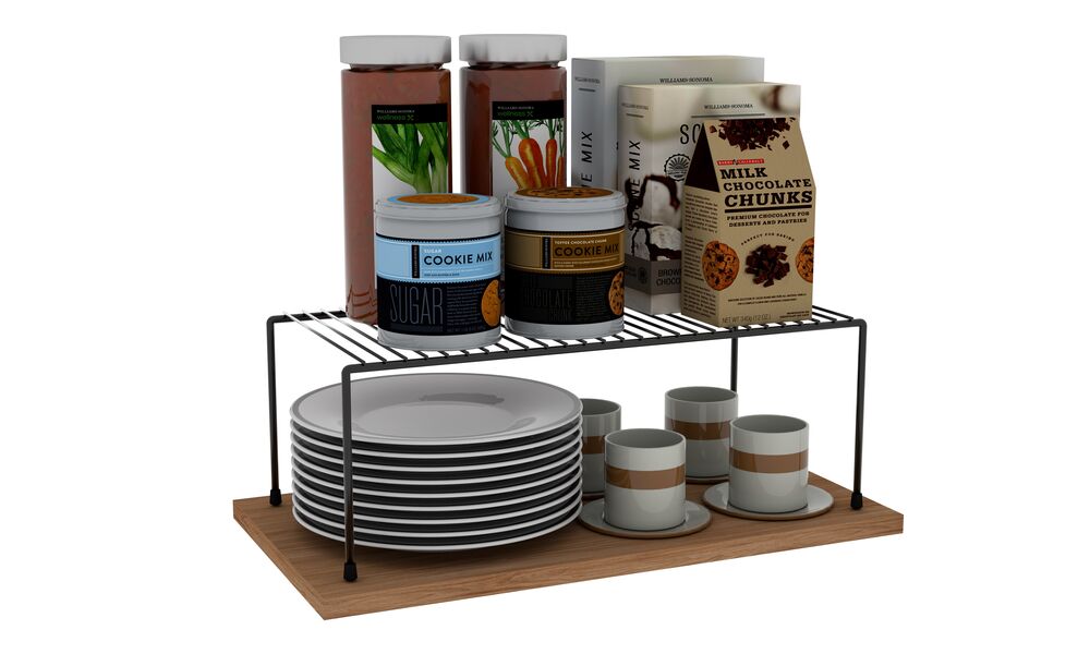 Organizador para Armário Dicarlo Móveis Elegance Grande Preto