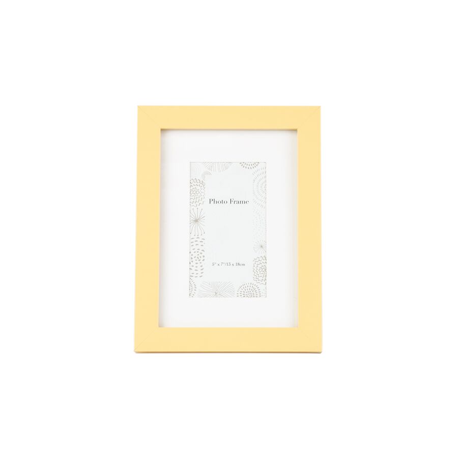 Porta Retrato Diagonal Classic 13x18cm Amarelo